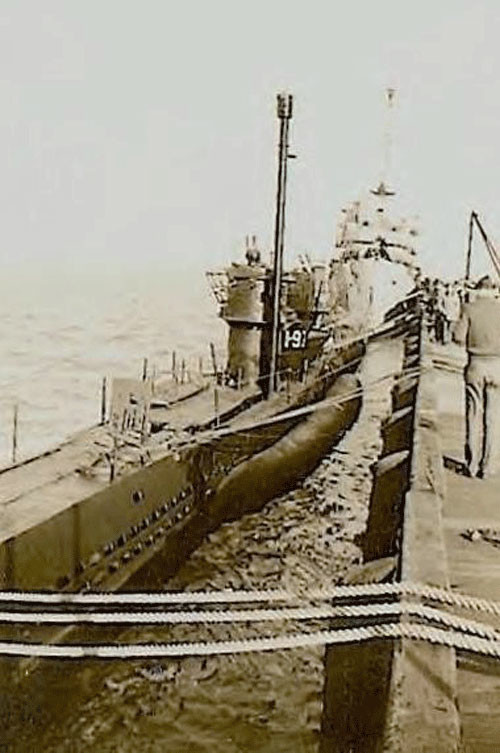 U-977 у причала на военной базе в Аргентине. вторая мирова война, история