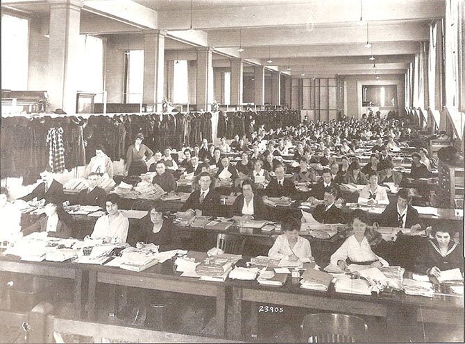 Какими были офисы сто лет тому назад