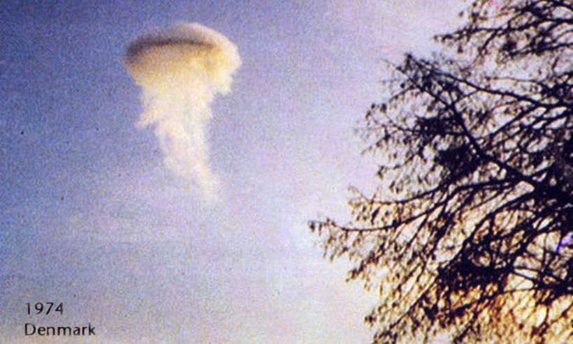 НЛО под видом медузовидного облака