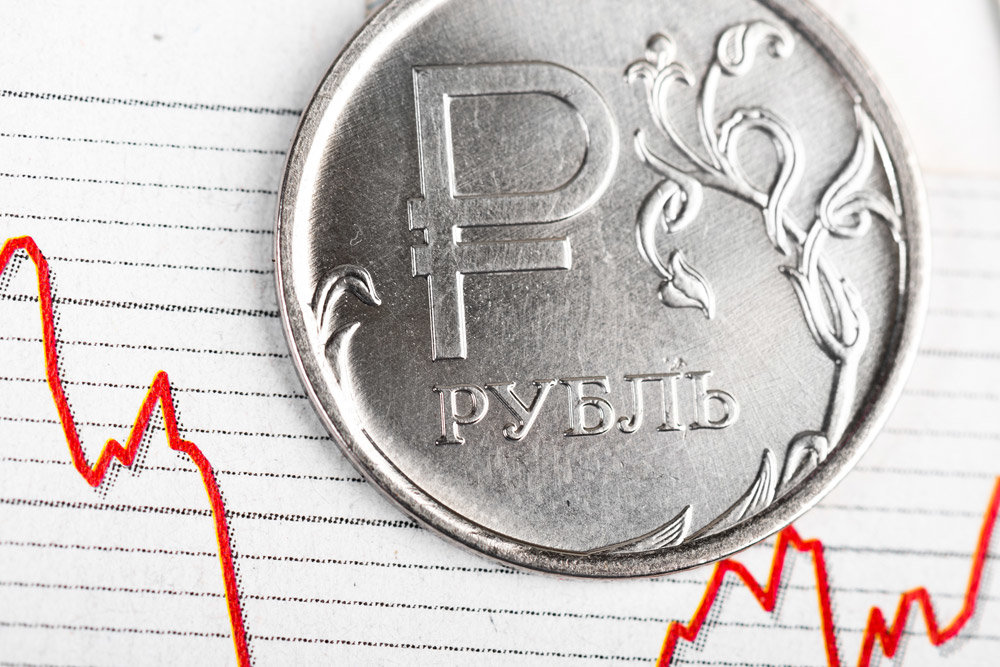 Падение рубля в начале недели произошло из-за резкого оттока капитала. Фото: Depositphotos.com