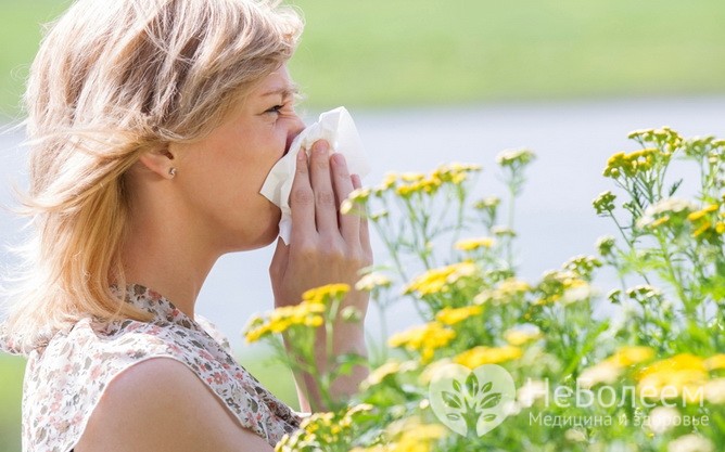  Аллергия – одна из причин отечности ног 