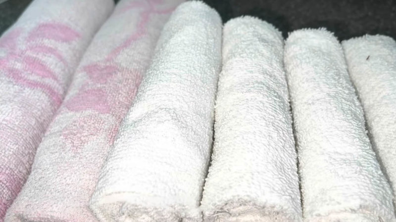 Как отбелить и смягчить махровые полотенца одежда,своими руками,сделай сам