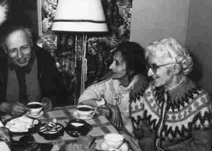 Андрей Сахаров, Руфь Боннэр, Лидия Чуковская./фото: chukfamily.ru