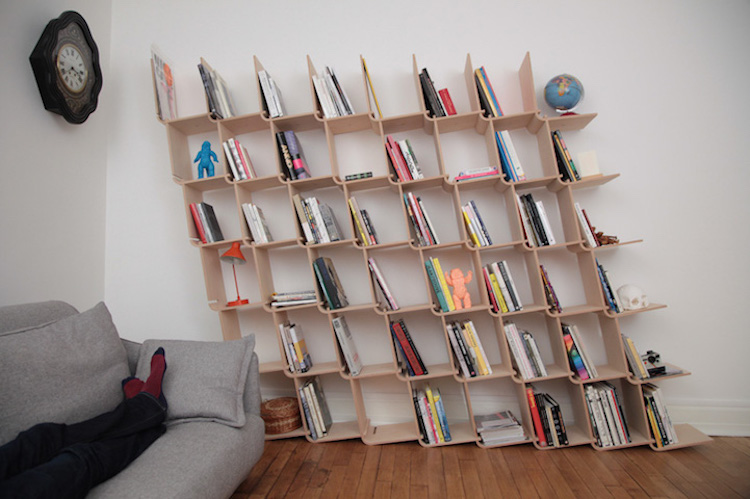 Креативные книжные шкафы, которые добавят изюминку в скучный интерьер интерьер и дизайн,книги,книжный шкаф,креатив,мебель