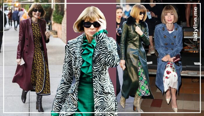 Икона стиля и королева Vogue: Лучшие образы 70-летней Анны Винтур Анна Винтур,знаменитости,мода,мода и красота,стиль