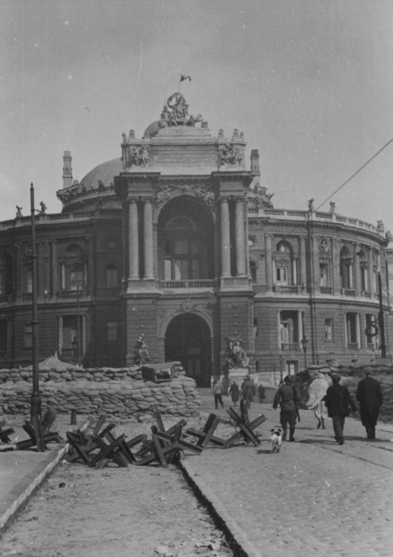 Фотохроника обороны Одессы Фотохроника обороны Одессы