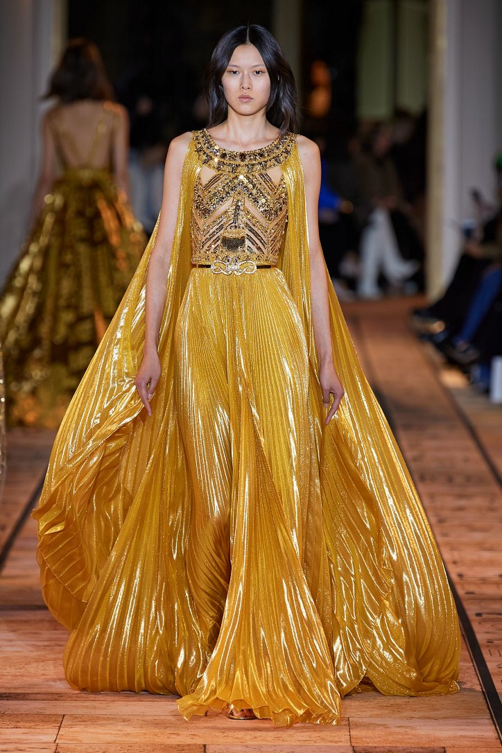 Zuhair Murad Haute Сouture весна-лето 2020 Murad, Zuhair, Вдохновение, создавая, дано Современным, постичь, которую, тайны, роскоши, богатства, атмосферу, переливалось, платьях, Изиде, сверкало, божества, древние, иероглифы, египетские, любви