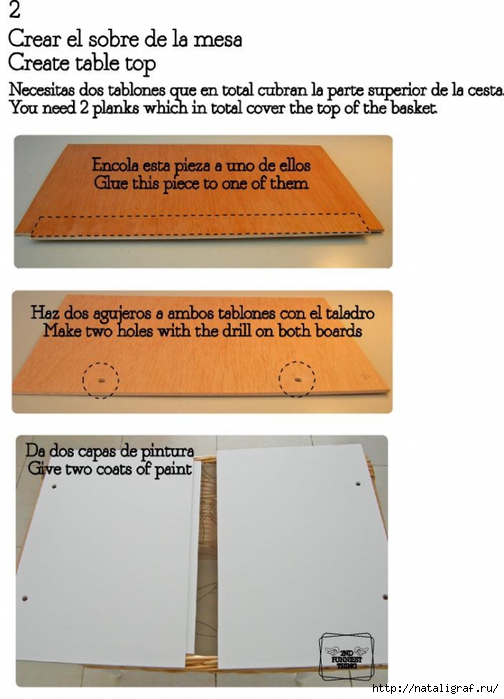 Корзина-столик своими руками мастерство,мебель своими руками скачать,переделка,рукоделие,своими руками,столик,умелые руки