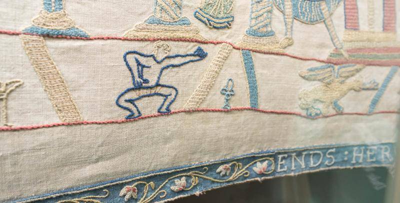 Загадки «гобелена из Байё»: страсти по гобелену Загадки «гобелена из Байё»: страсти по гобелену история