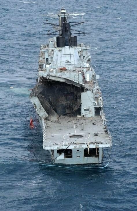 Тяжелая судьба морских судов