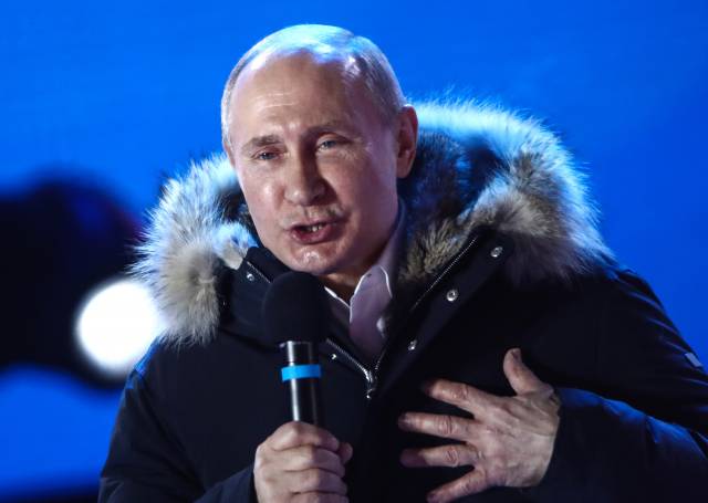 На Сахалине и Курилах на 10,6% выросла поддержка Путина в сравнении с 2012 годом
