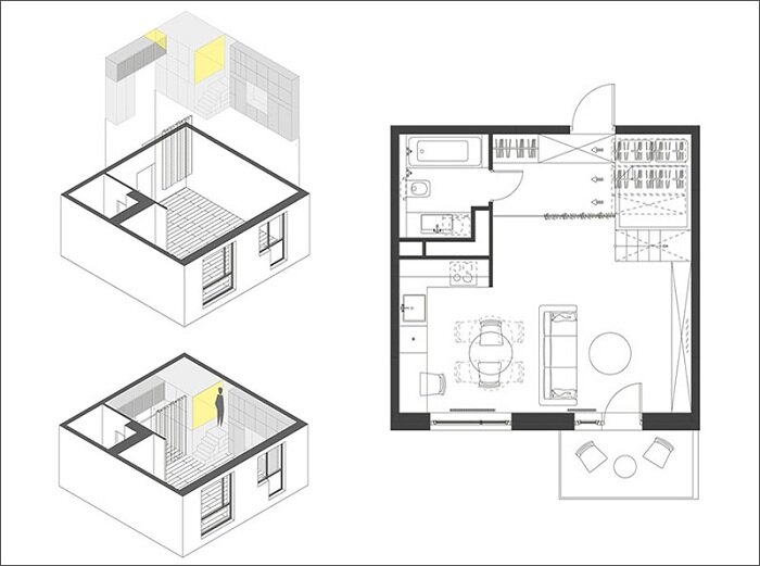 Три важных зоны в квартире общественная, приватная, является, приватной, квартиры, всего, помещения , входе, поскольку, сделать, чтобы, приватную, семьи, кухня, здесь, через, комната, гостиная, санузла, вопервых