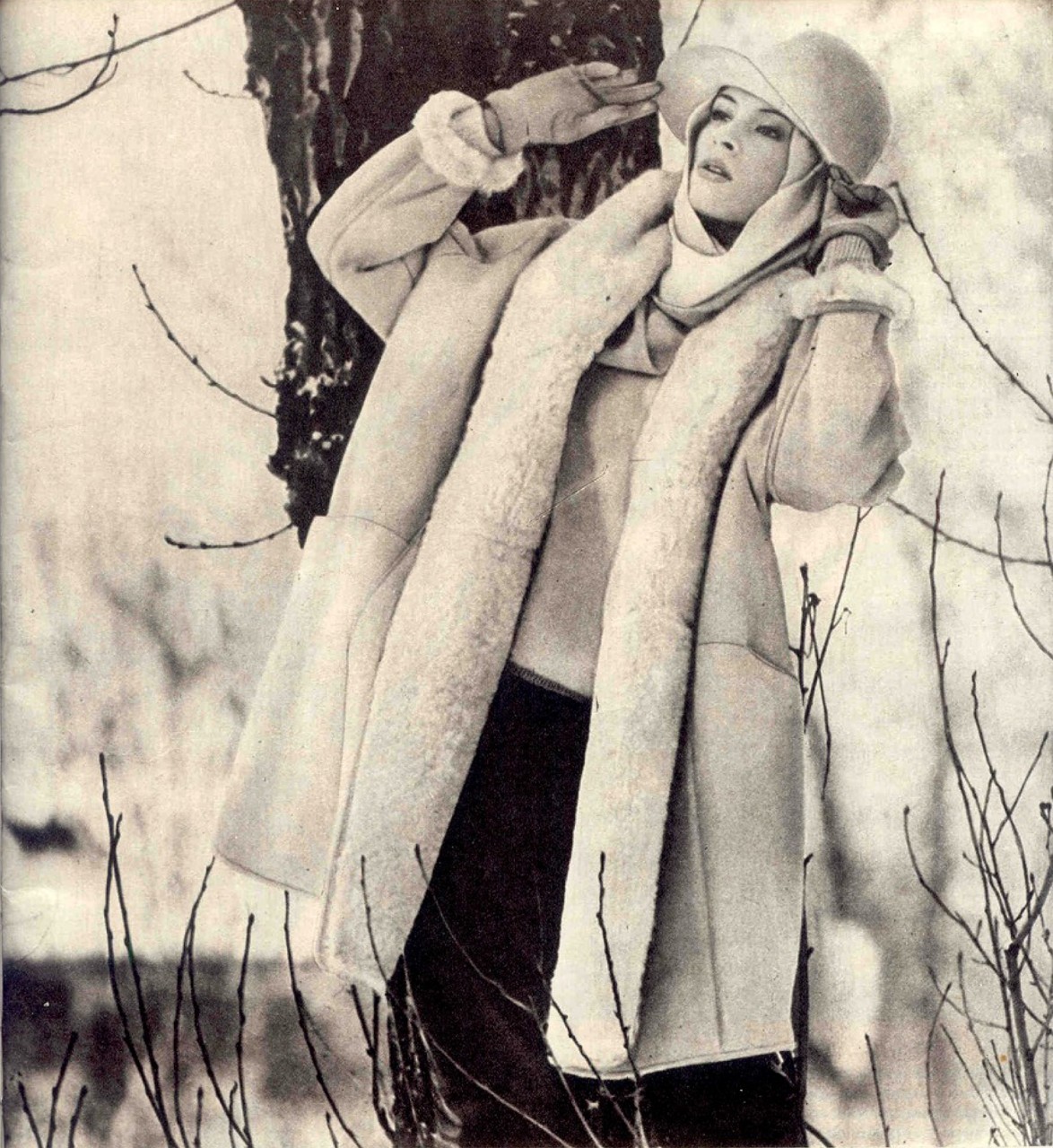 Зимняя мода СССР