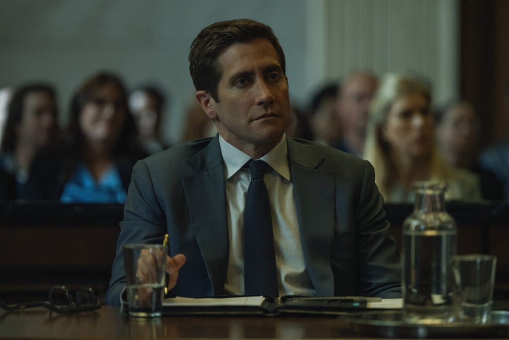 Jake Gyllenhaal in "Presumed Innocent," now streaming on Apple TV+.