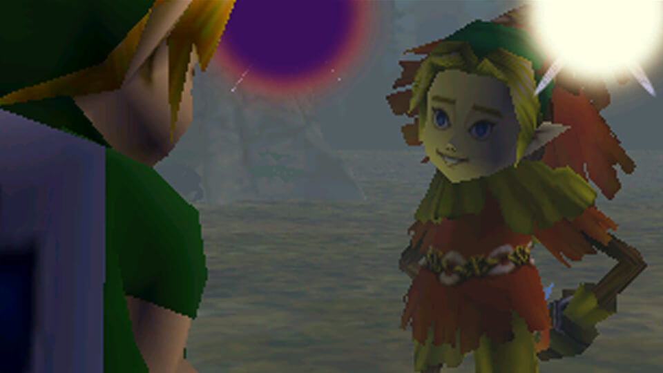 Ужасная скрытая маска с лицом Линка - The Legend Of Zelda: Majora's Mask
