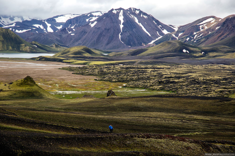 Остров Исландия: путь к долине Landmannalaugar Исландии, можно, Landmannalaugar, начали, Такое, Здесь, приехали, водопад, увидеть, туристов, одной, только, перед, машину, водопады, достаточно, оставить, смогли, некоторые, лучше