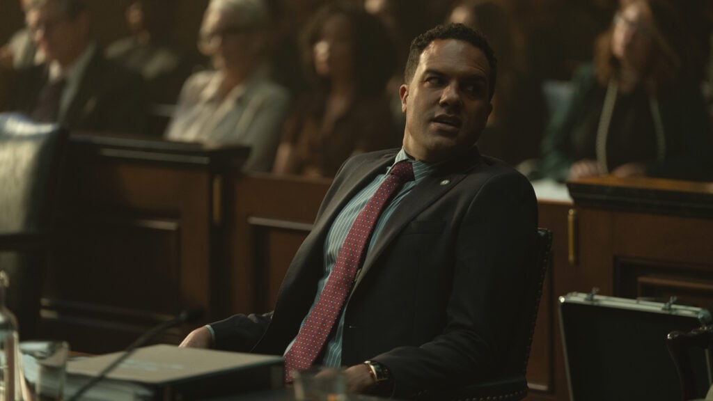 O-T Fagbenle in "Presumed Innocent," now streaming on Apple TV+.