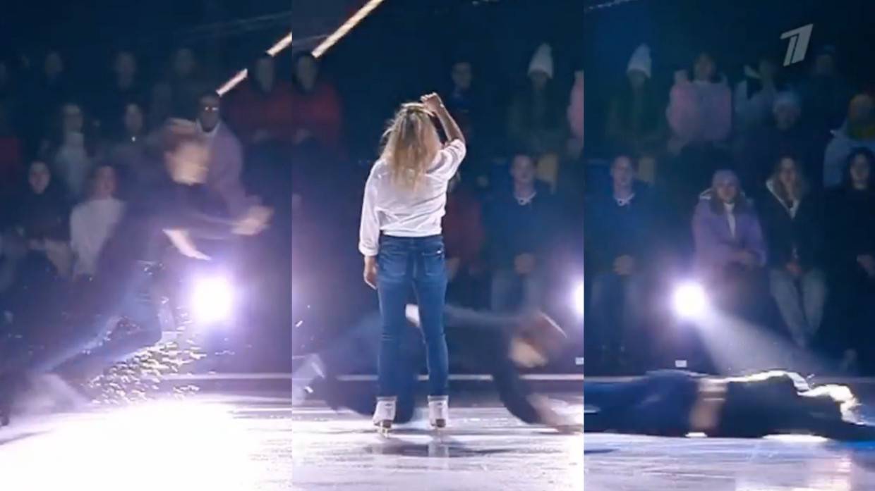 Падение актера Федотова в «Ледниковом периоде» вызвало споры среди членов жюри Шоу-бизнес