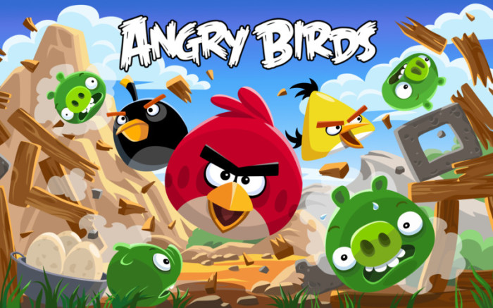 Angry Birds Free.