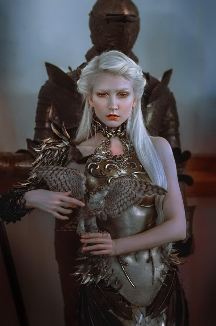 Фантазийные девушки в работах Lillian Liu 