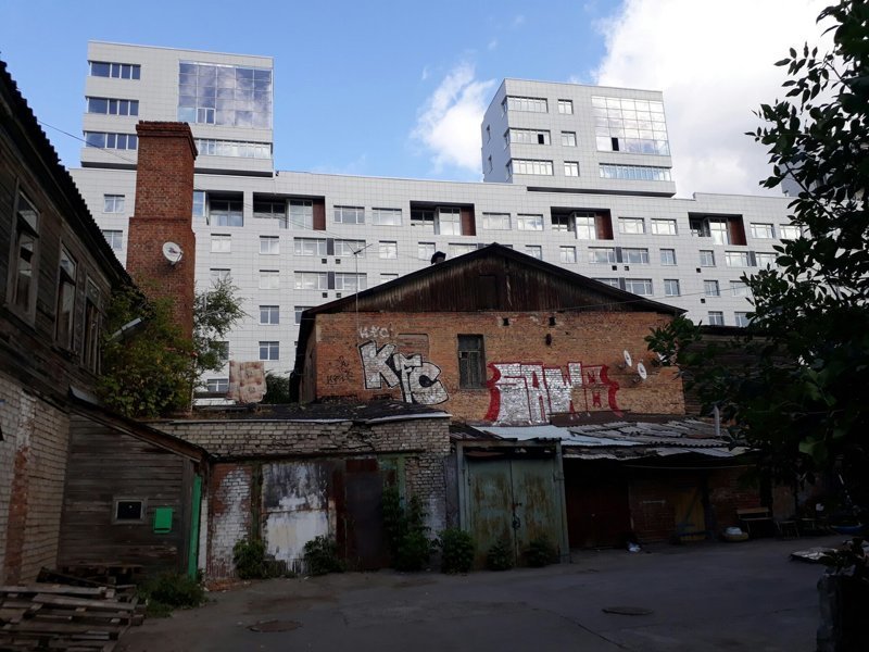 Городские контрасты архитектура, город, здания, контраст, эстетика