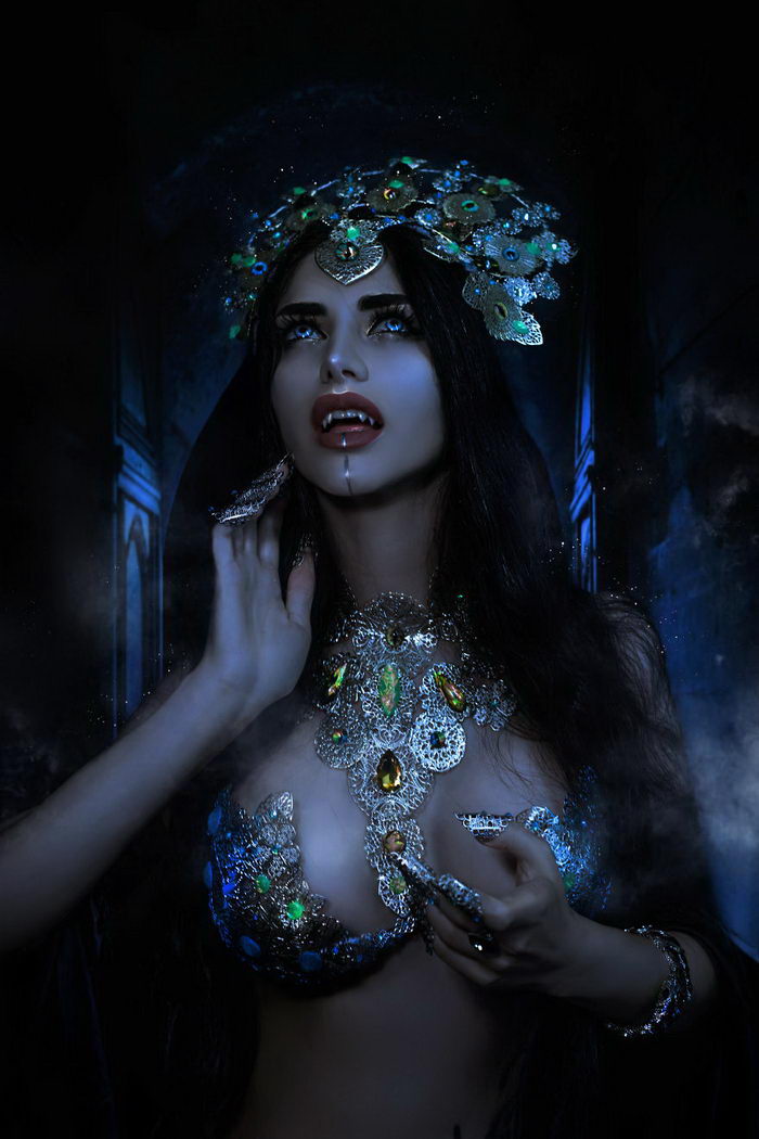 Фантазийные девушки в работах Lillian Liu 