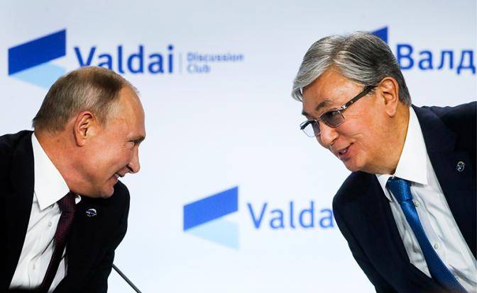 Путин отказался от претензий на Северный Казахстан