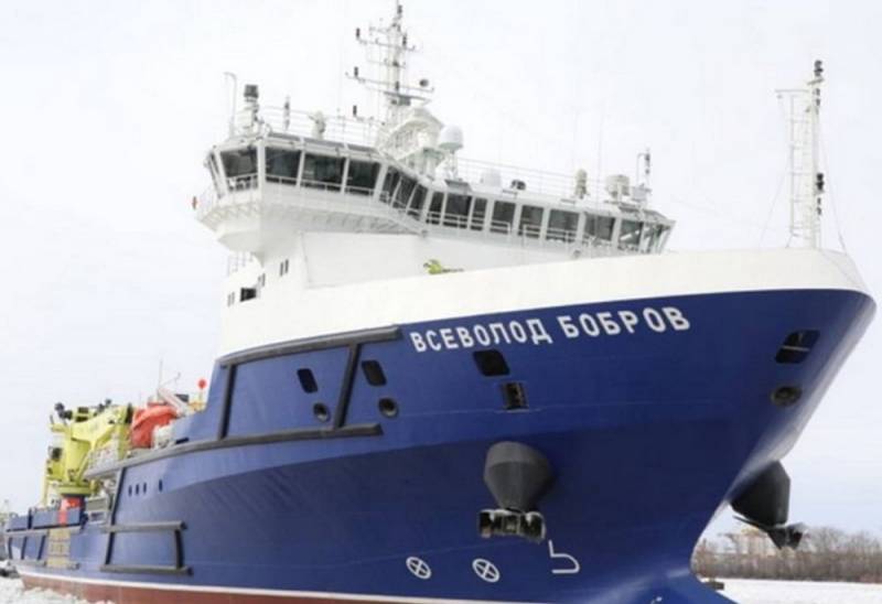 «Подбитое» украинцами судно обеспечения «Всеволод Бобров» благополучно вернулось в Севастополь Новости