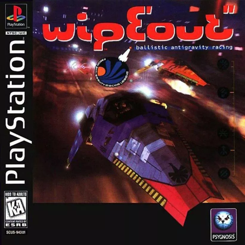 Игры для ps1. Wipeout ps1 обложка. Wipeout 1995. Wipeout 1995 обложка. Wipeout game ps1.