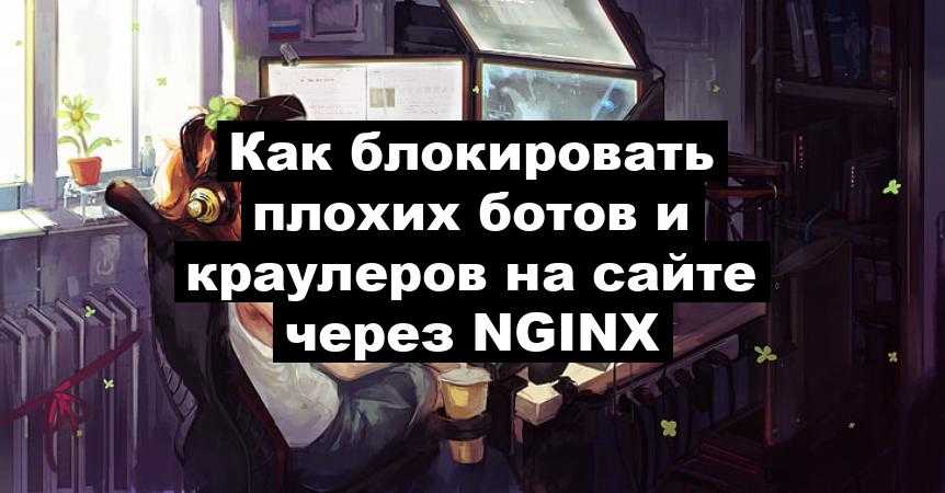 Как блокировать плохих ботов и краулеров на сайте через Nginx