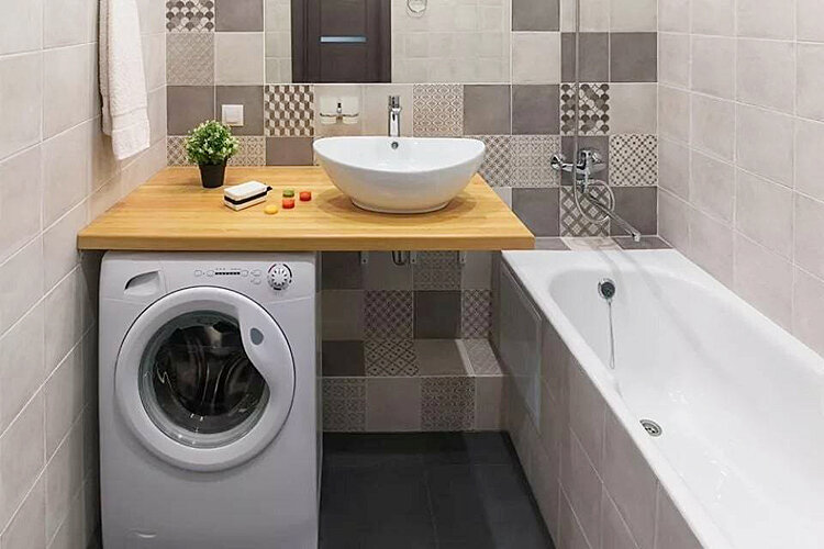 Стиральная машина в маленькой ванной комнате – как рационально использовать пространство, чтобы добиться максимального комфорта можно, место, вариант, машинка, стиральная, ванной, которой, стену, использовать, маленькой, устанавливают, размещается, комнаты, комнате, имеются, стиральной, имеет, Задействовать, стеллаж, машинойНа