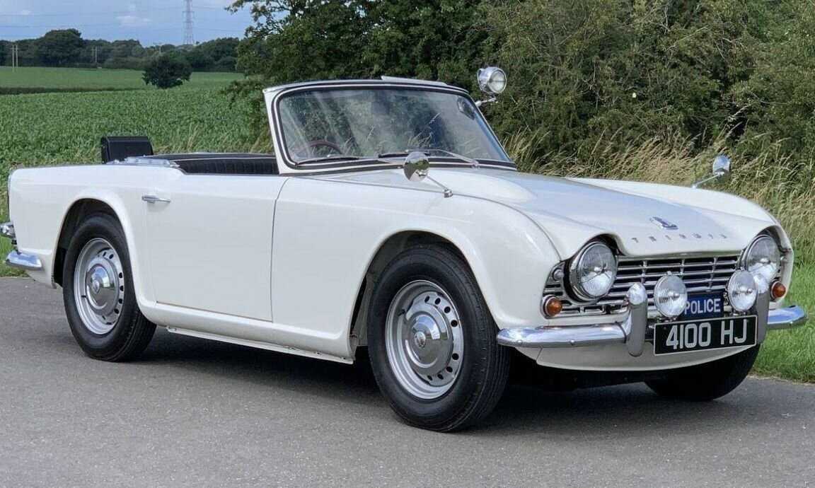 Triumph TR4 английских полицейских, уцелевший в единственном экземпляре