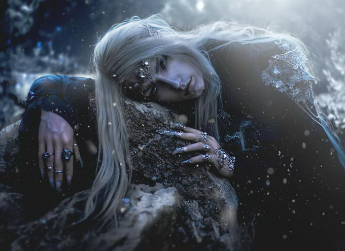 Фантазийные девушки в работах Lillian Liu 