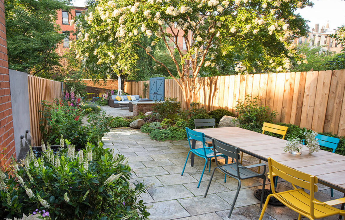 5 примеров переделки внутреннего дворика, которые вдохновят вас дворик,идеи для дома,ландшафтный дизайн