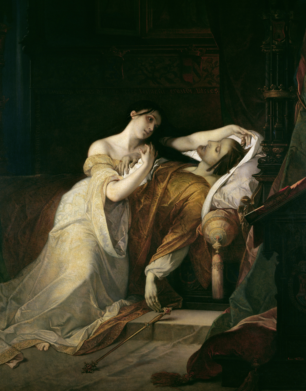 Ложась в постель с забальзамированным мужем: история сумасшедшей королевы 