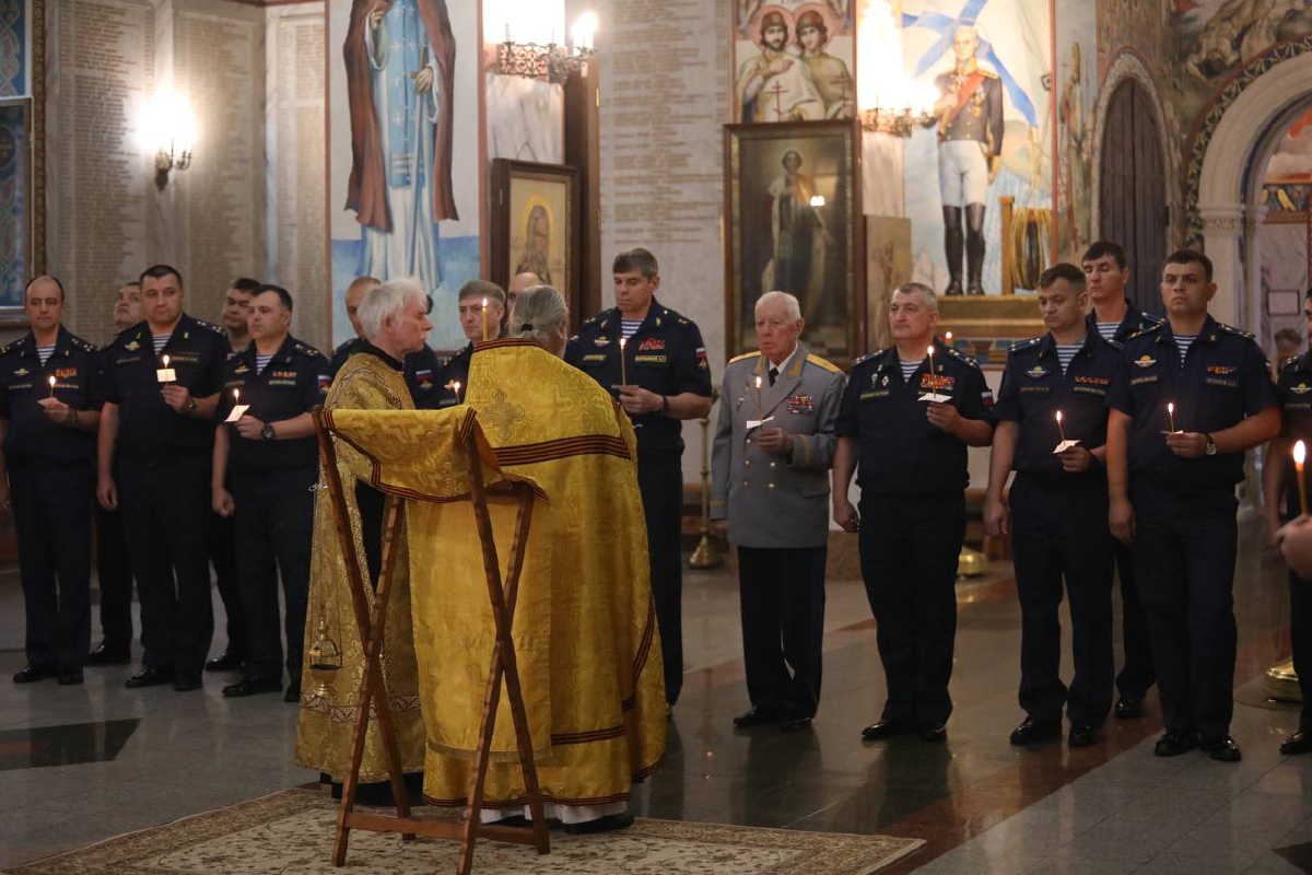 В Главном Храме ВДВ в Москве прошла праздничная литургия, посвященная 94-й годовщине Воздушно-десантных войск