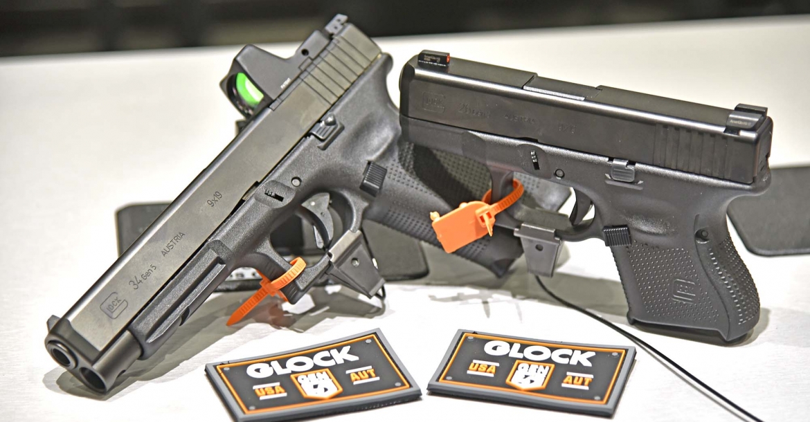 Пистолеты Glock 26 Gen5 и Glock 34 Gen5 MOS  оружие