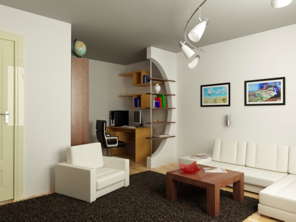 Дешевый, но стильный ремонт маленькой квартиры дизайн,интересное,интерьер,ремонт