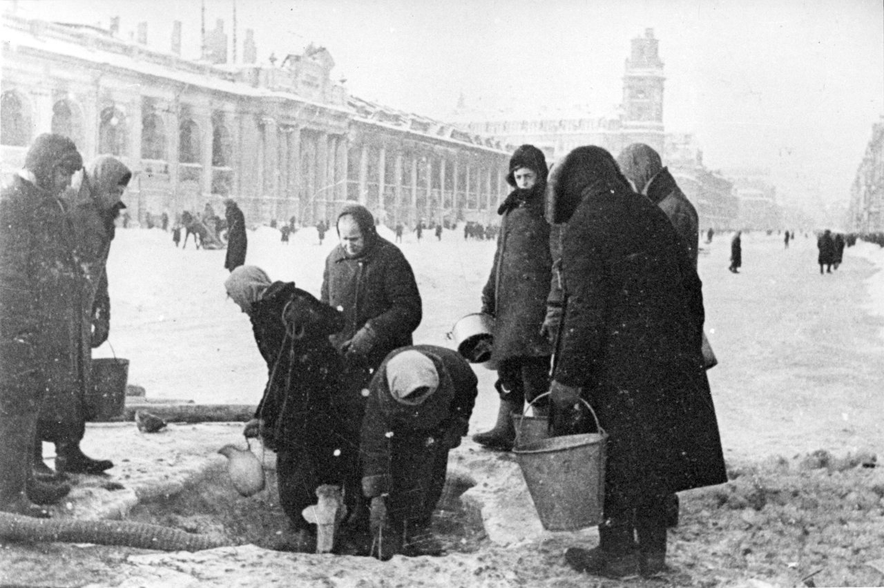 Начало блокады ленинграда фото