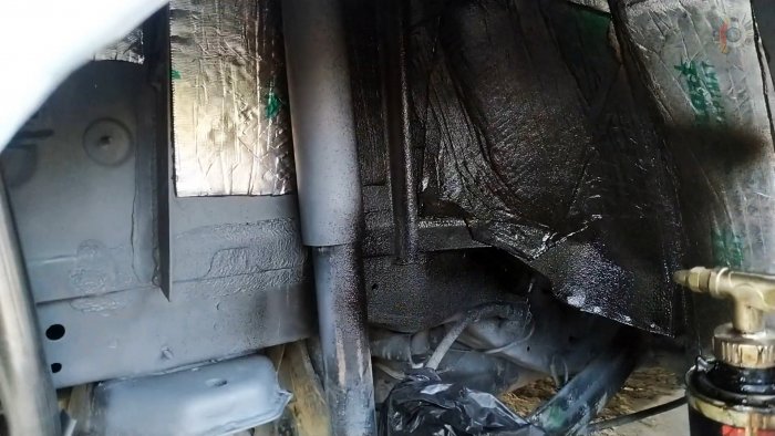 Делаем вечный антикор для арок и днища Делаем вечный антикор для арок и днища