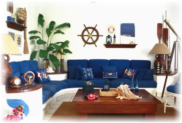 На палубе! Морской интерьер этим летом интерьер и дизайн,морской интерьер