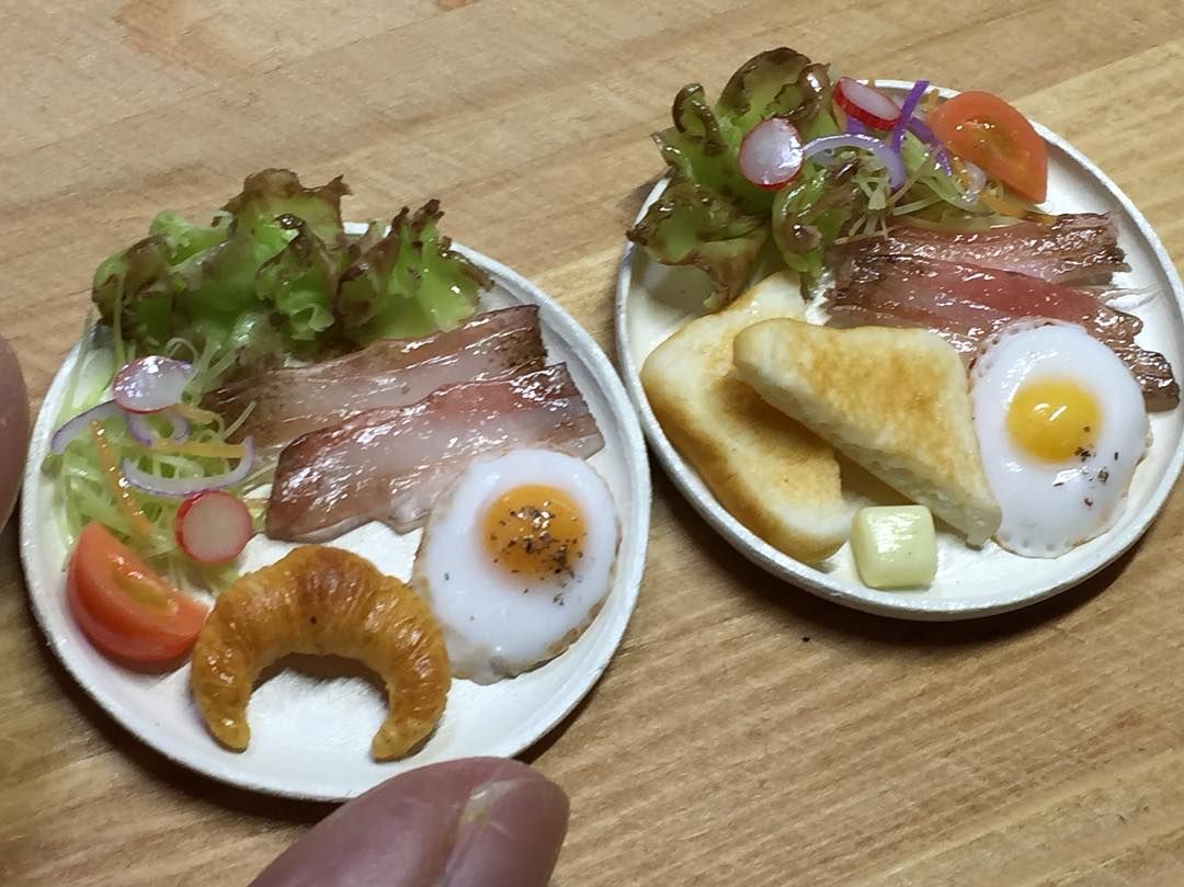 Микромир японской кухни: работы Kasuga Maro миниатюра,творчество,хобби