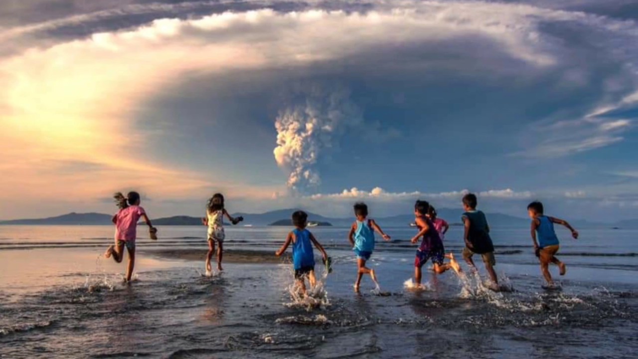 Извержение одного из опаснейших вулканов Земли засняли из космоса вулканы,природа,происшествия