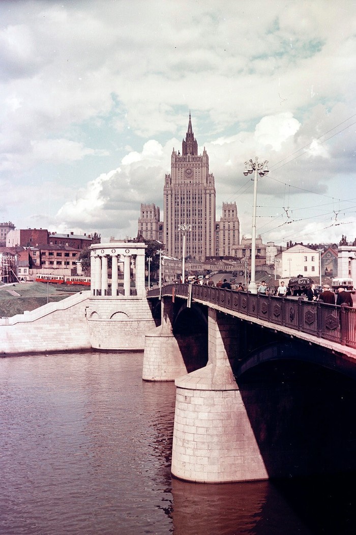 Москва 1950-х в цвете 