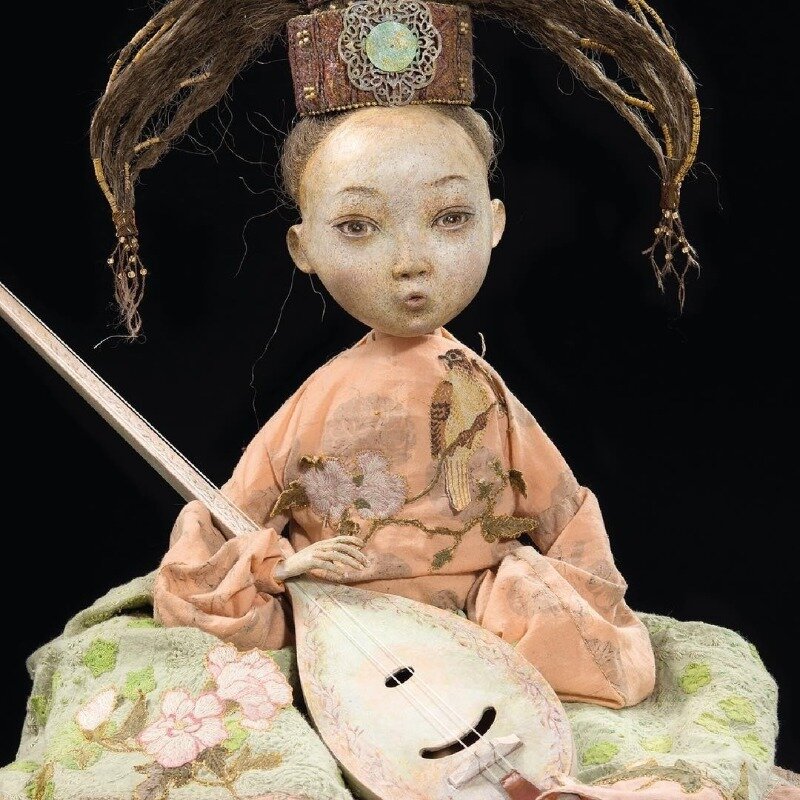 Атмосферные куклы семьи Намдаковых: выглядят словно героини восточных сказок и притч куклы,мастерство,творчество