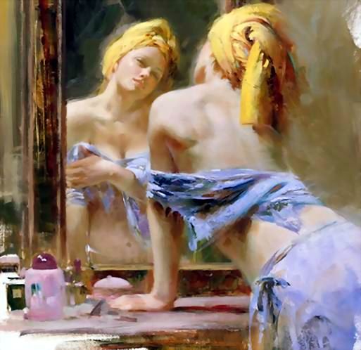 картины художника Pino Daeni -1- 08