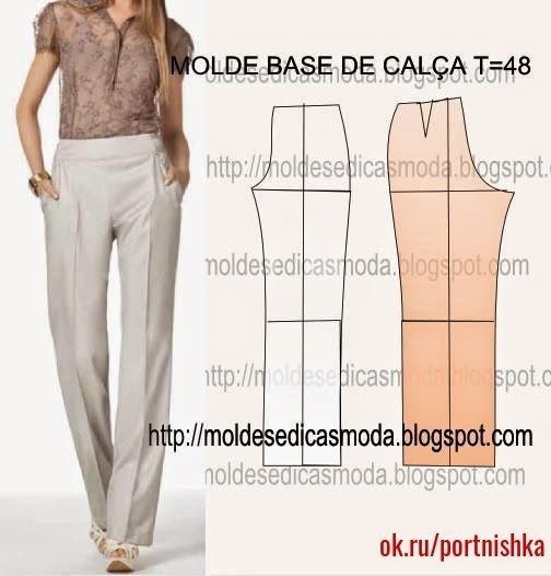Моделирование женских брюк брюки,крой и шитьё,одежда,своими руками