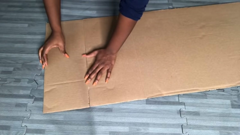 Необычное украшение комнаты с использованием обычной картонной коробки Необычное украшение комнаты с использованием обычной картонной коробки дизайн,домашний очаг,интерьер,переделка,рукоделие,своими руками