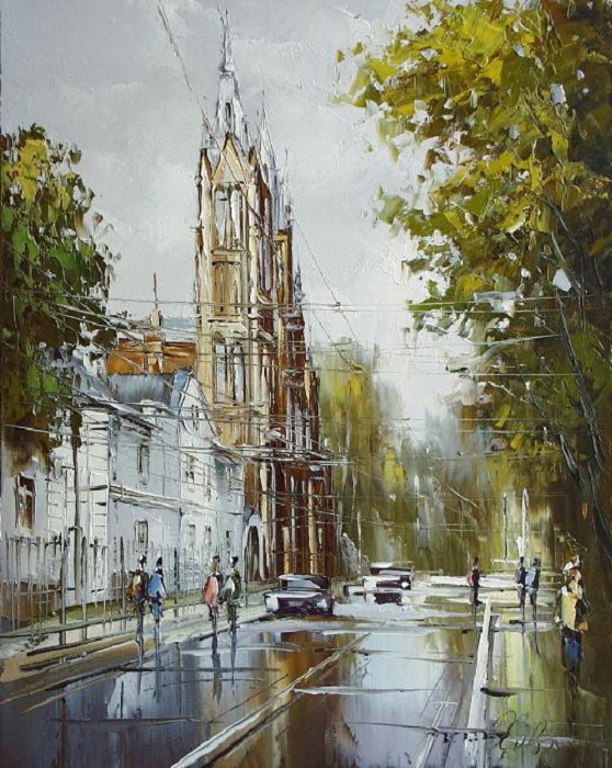 Мастихиновая живопись: Как художники сменили кисти на стальной инструмент и заставили «звучать» краски по-новому Мастихиновая живопись: Как художники сменили кисти на стальной инструмент и заставили «звучать» краски по-новому