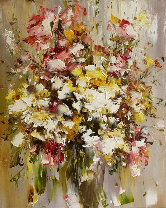 Мастихиновая живопись: Как художники сменили кисти на стальной инструмент и заставили «звучать» краски по-новому Мастихиновая живопись: Как художники сменили кисти на стальной инструмент и заставили «звучать» краски по-новому